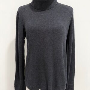 Lululemon Dark Gray Turtleneck Long Sleeve Sweater Size 8